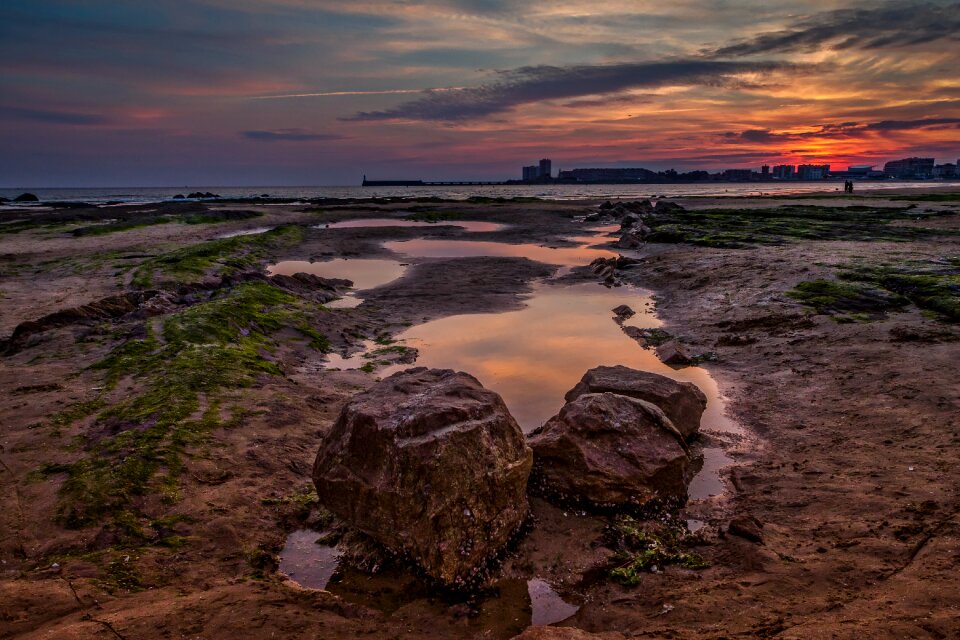 No person outdoor sunset