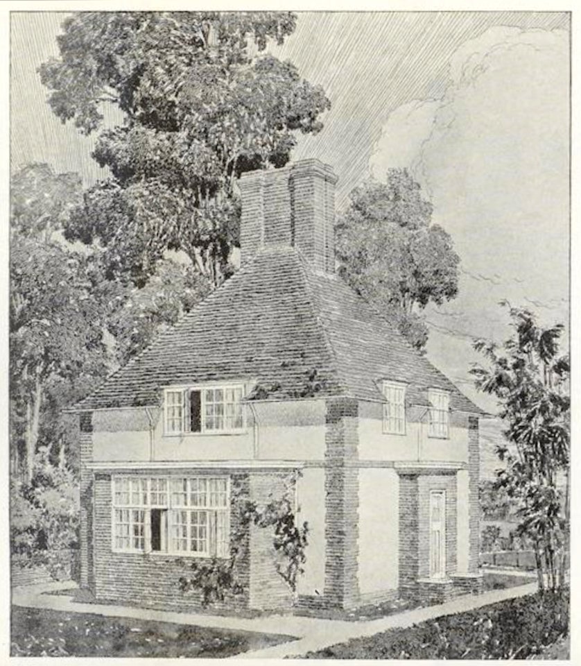 House at Hampstead by Geoffrey Lucas