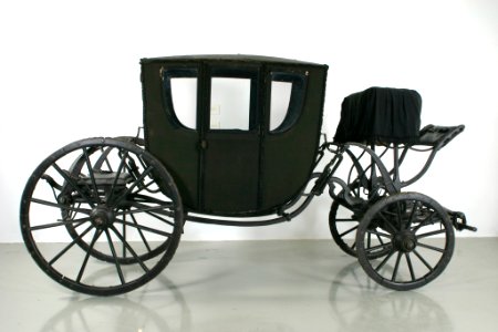 Hovsorgvagn berlinare, höger sida - Livrustkammaren - 31021