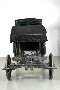 Hovsorgvagn berlinare, framifrån - Livrustkammaren - 39581