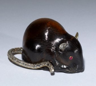 House of Fabergé - Faberge Mouse - Walters 421514 - Three Quarter
