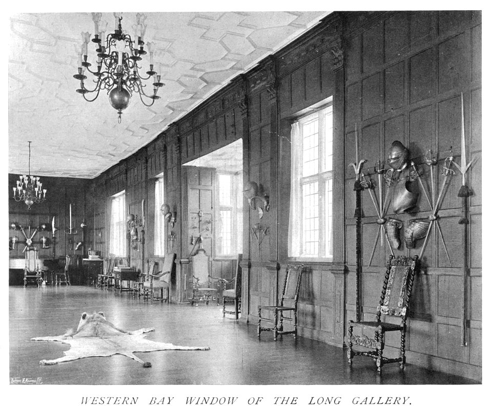 In English Homes Vol 3 Apethorpe Hall Northamptonshire western bay window of the long gallery 31295005735708 0104