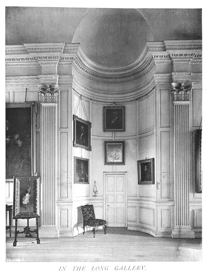 In English Homes Vol 3 Easton Neston Northamptonshire in the long gallery 31295005735708 0362