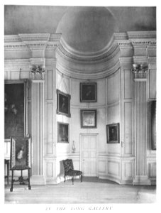 In English Homes Vol 3 Easton Neston Northamptonshire in the long gallery 31295005735708 0362