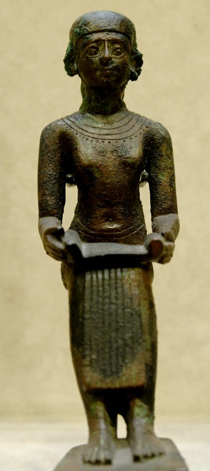 Imhotep figurine Louvre AO2744