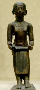 Imhotep figurine Louvre AO2744 photo