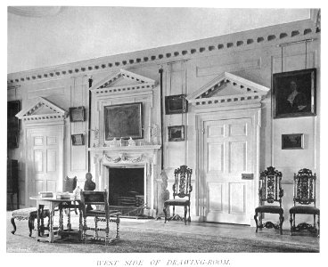 In English Homes Vol 3 Cefn Mably Glamorganshire west side of drawing room 31295005735708 0299