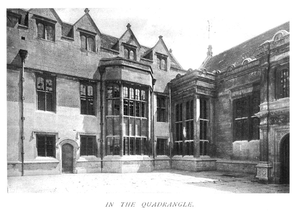 In English Homes Vol 3 Deene Park Northamptonshire in the quadrangle 31295005735708 0084