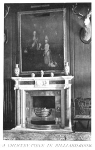 In English Homes Vol 3 Hursley Park Hampshire a chimney piece in billiard room 31295005735708 0435