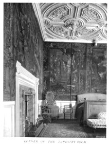 In English Homes Vol 3 Deene Park Northamptonshire corner of the tapestry room 31295005735708 0086