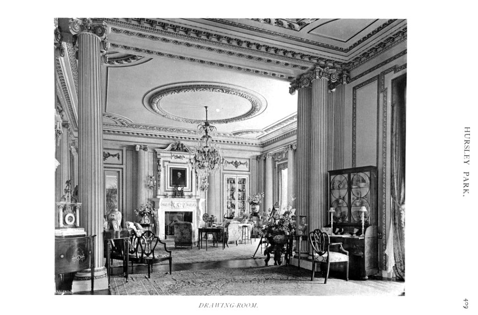 In English Homes Vol 3 Hursley Park Hampshire drawing room 31295005735708 0432