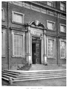 In English Homes Vol 3 Rainham Hall Norfolk the front door 31295005735708 0136