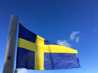 Flag nordic sweden photo