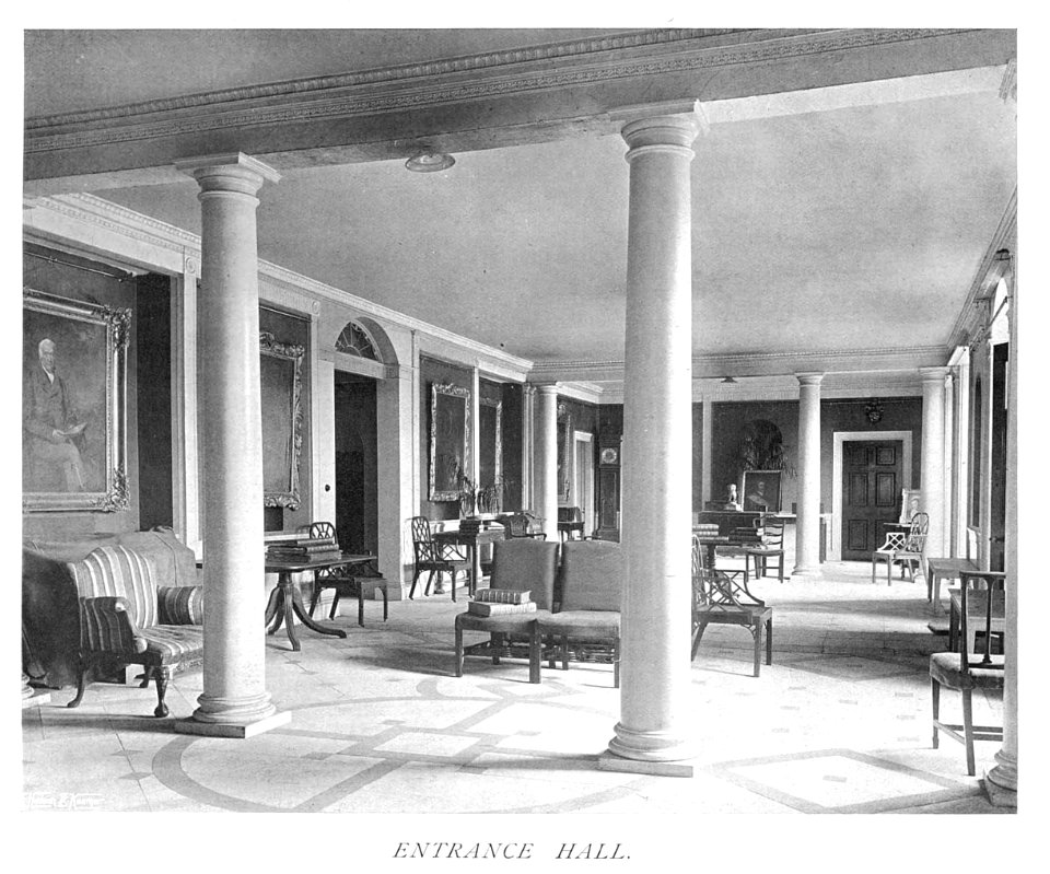 In English Homes Vol 3 Broome Park Kent the entrance hall 31295005735708 0132