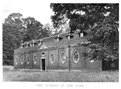 In English Homes Vol 3 Ramsbury Manor Wiltshire the stables in the park 31295005735708 0192