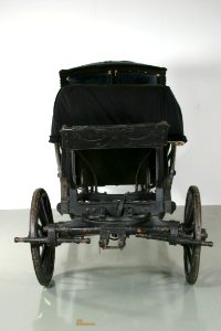 Hovsorgvagn berlinare, framifrån - Livrustkammaren - 73822