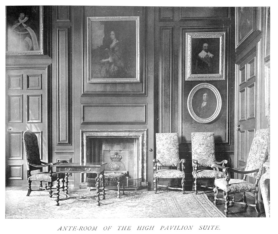 In English Homes Vol 3 Boughton House Northamptonshire ante room of the high pavillion suite 31295005735708 0222