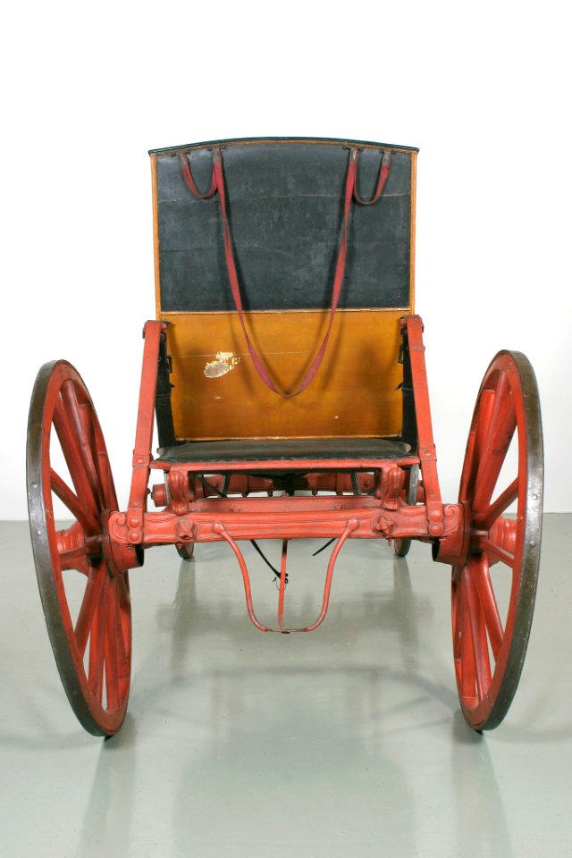 Hovvagn berlinare CXV, bakifrån - Livrustkammaren - 31024
