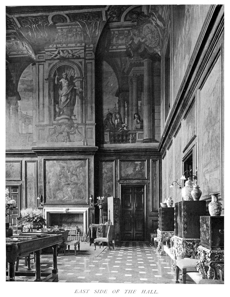 In English Homes Vol 3 Stoke Edith Herefordshire east side of the hall 31295005735708 0278