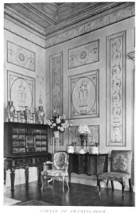 In English Homes Vol 3 Stoke Edith Herefordshire corner of drawing room 31295005735708 0282