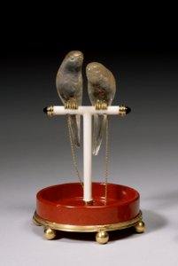 House of Fabergé - Pair of Parakeets - Walters 571912 - View A photo