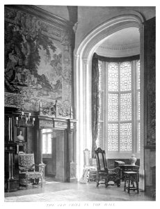 In English Homes Vol 3 Rushton Hall Northamptonshire the old oriel in the hall 31295005735708 0115