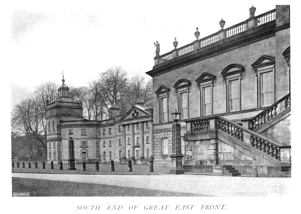 In English Homes Vol 3 Wentworth Woodhouse Yorkshire south end of great east front 31295005735708 0439