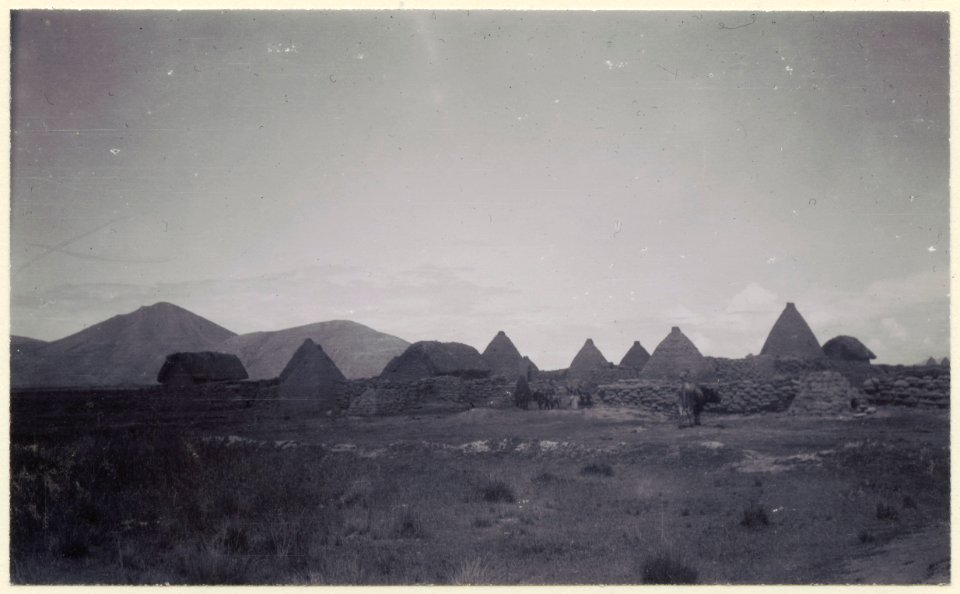 Indianhyddor. Sydamerika. Bolivia - SMVK - 0249.d.0073