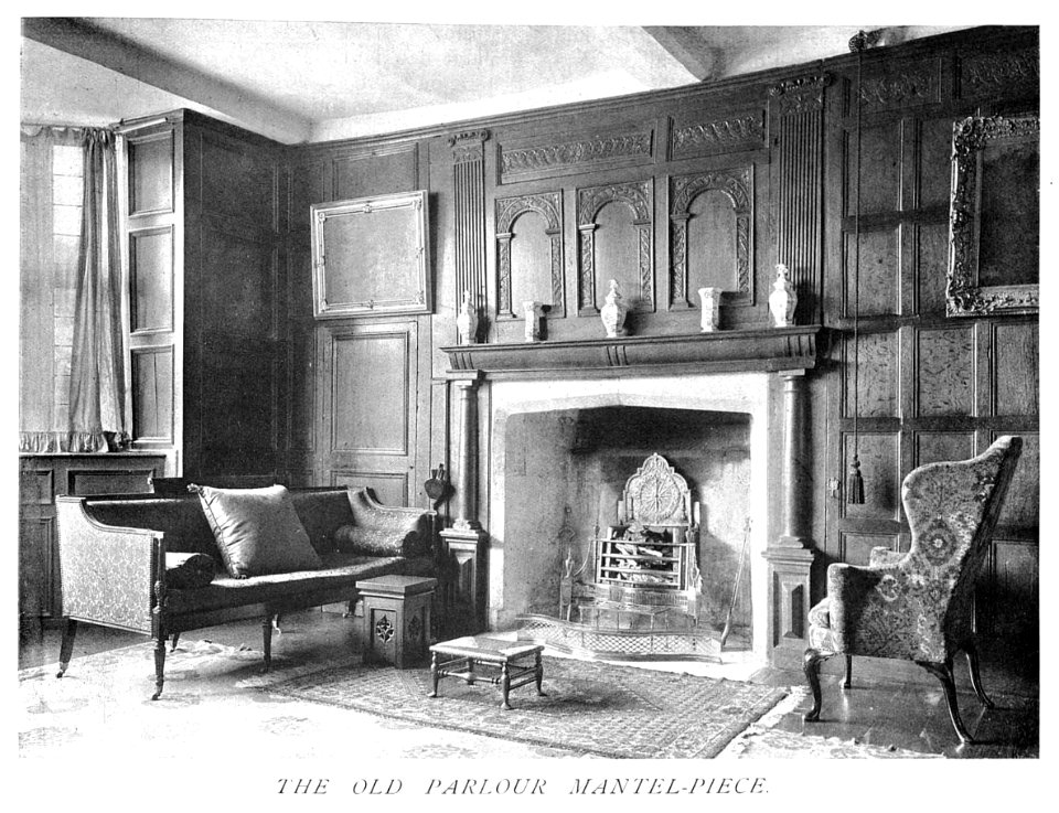 In English Homes Vol 3 The Castle House Deddington the old parlour mantel piece 31295005735708 0077
