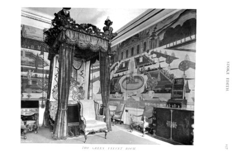 In English Homes Vol 3 Stoke Edith Herefordshire the green velvet room 31295005735708 0283
