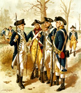 Infantry, Continental Army, 1779-1783