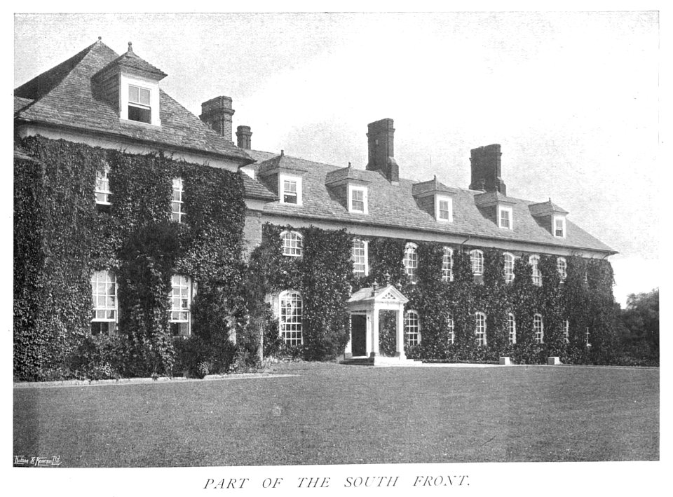 In English Homes Vol 3 Cefn Mably Glamorganshire part of the south front 31295005735708 0293