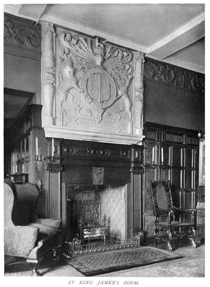 In English Homes Vol 3 Dorfold Hall Cheshire in King James's room 31295005735708 0044