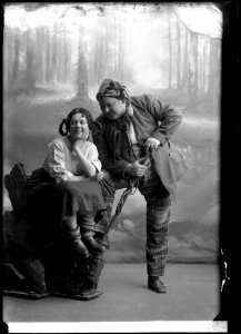 Inga Berentz and Axel Ringvall in Talismanen at Oscarsteatern 1907 - SMV - GR043