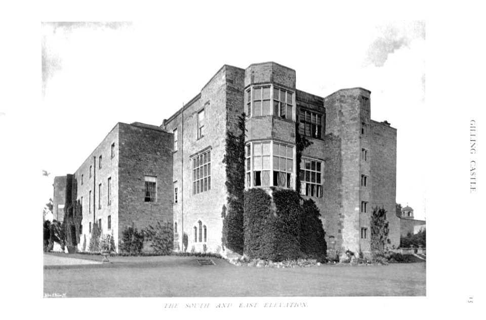 In English Homes Vol 3 Gilling Castle Yorkshire the south and east elevation 31295005735708 0050