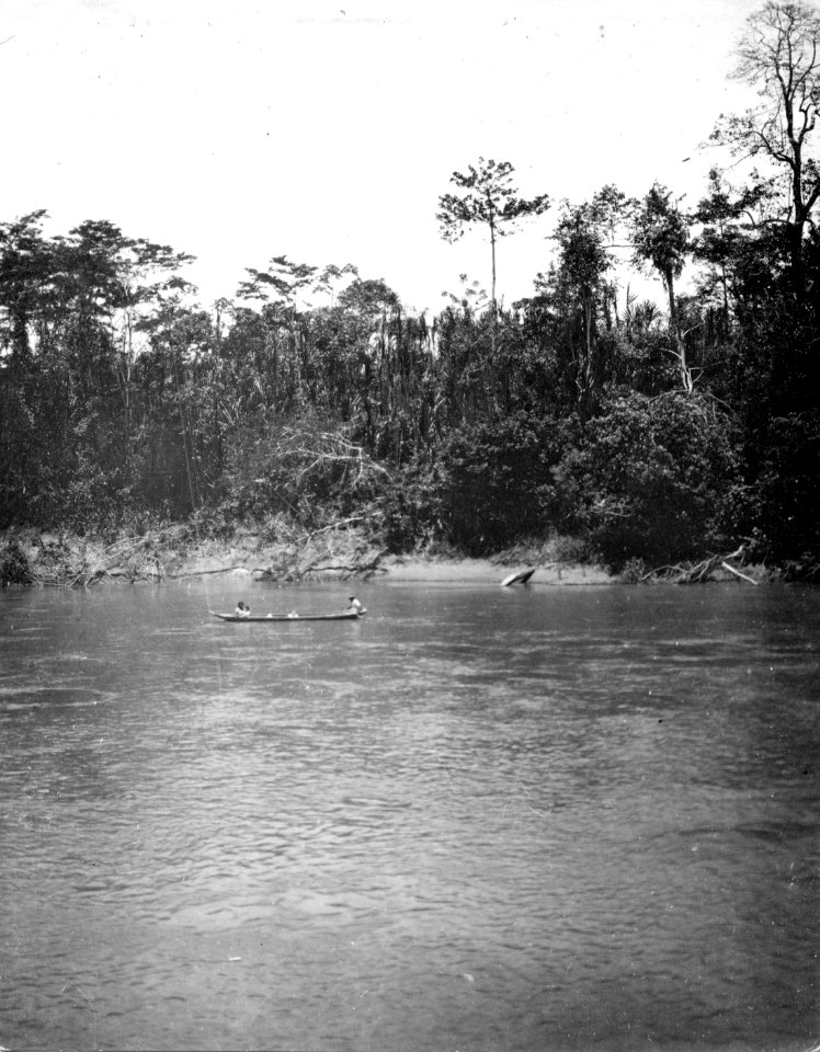 Indianer i kanot. Sydamerika. Bolivia - SMVK - 005599