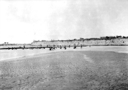 Indianer fiska i Pilcomayo. Foto, Erland Nordenskiöld 1908 - SMVK - 004695 photo