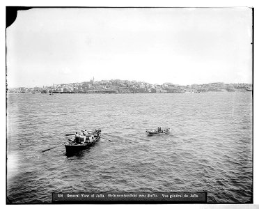 Jaffa (Joppa) and environs. View of Jaffa from the sea LOC matpc.06513