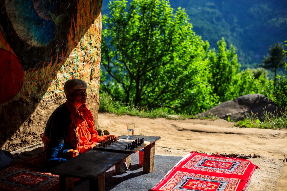 Travel woman nature