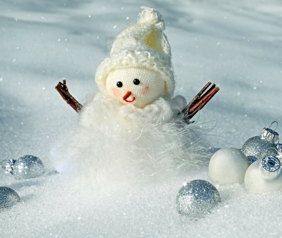 Cold wintry snowfall