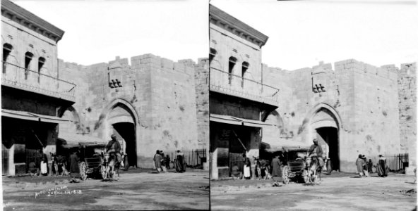 Jaffa Gate, Jerusalem LOC matpc.04930