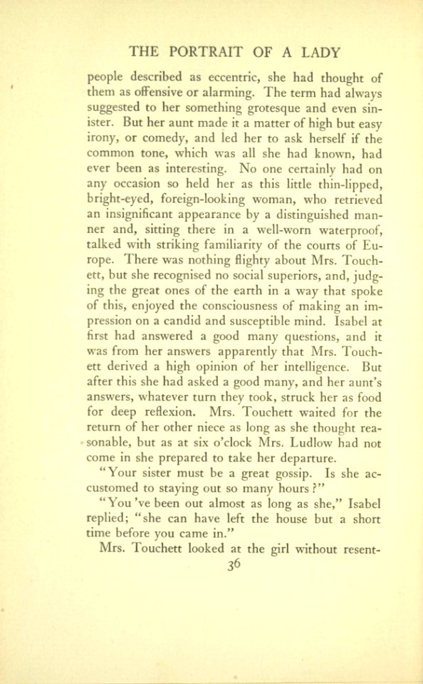 James - The Portrait of a Lady, vol. I, p. 36