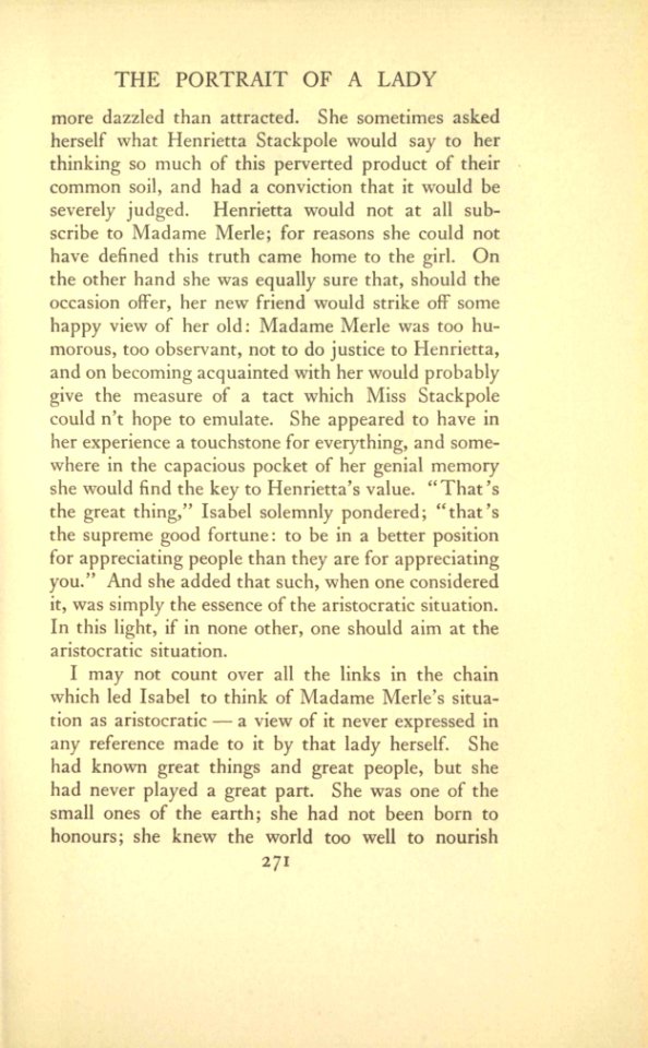 James - The Portrait of a Lady, vol. I, p. 271