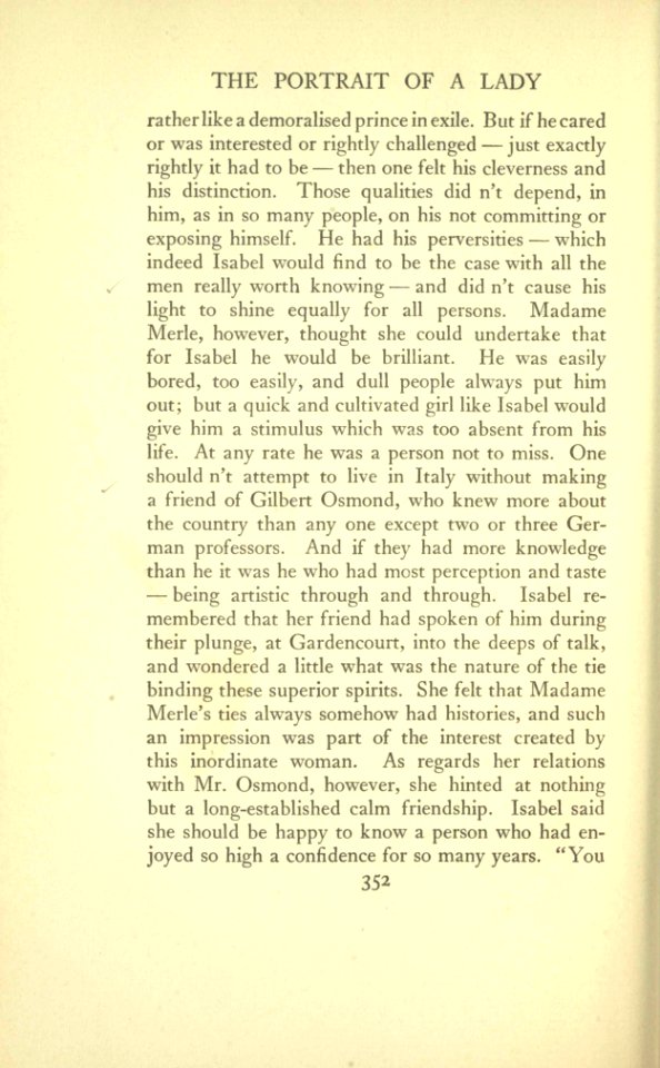 James - The Portrait of a Lady, vol. I, p. 352