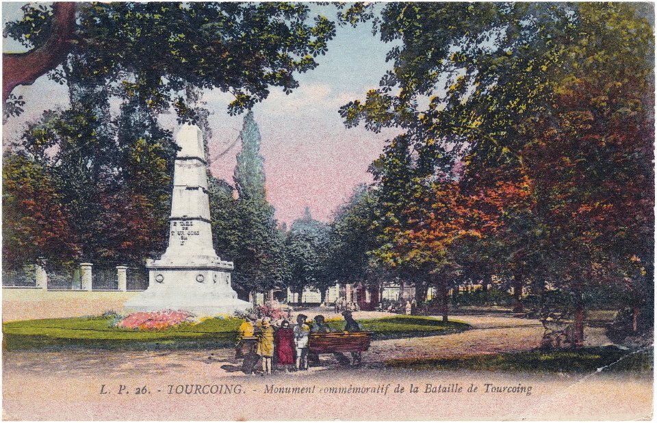 L.P. 26 Tourcoing — Monument commémoratif de la Bataille de Tourcoing