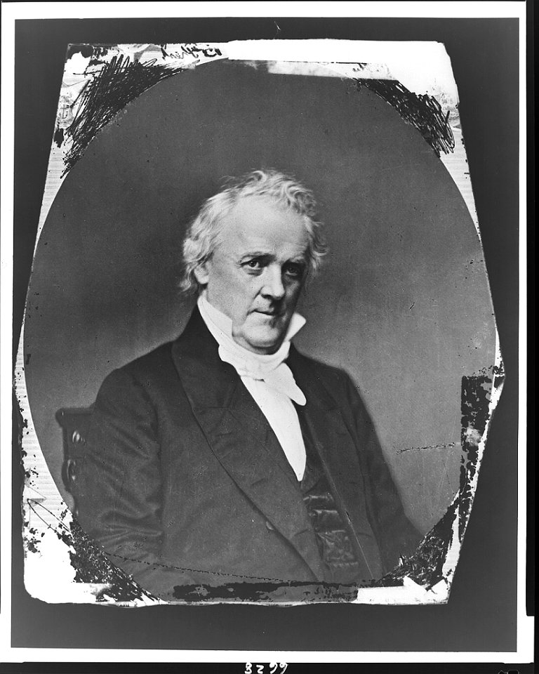 James Buchanan, bust portrait, facing right LCCN96524290