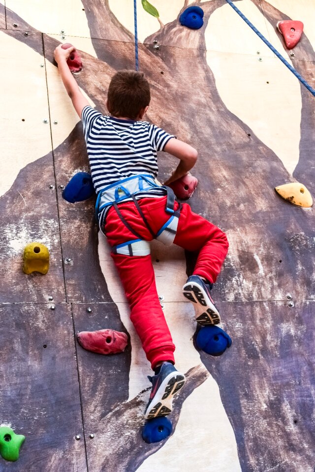 Sport active climber