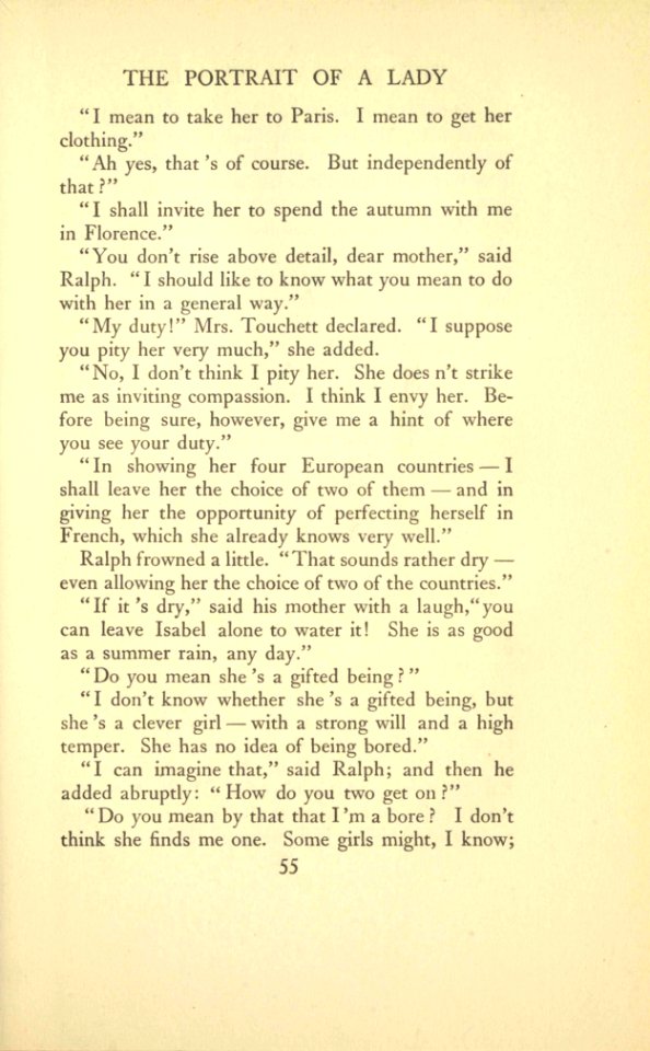 James - The Portrait of a Lady, vol. I, p. 55