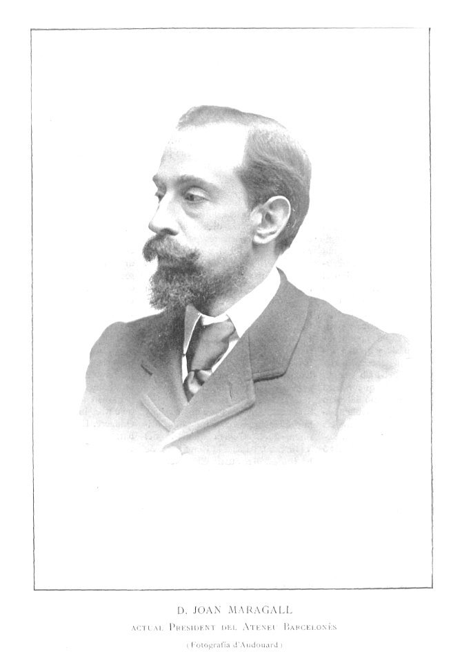 Joan Maragall, de Audouard, La Ilustració Catalana, 18-10-1903