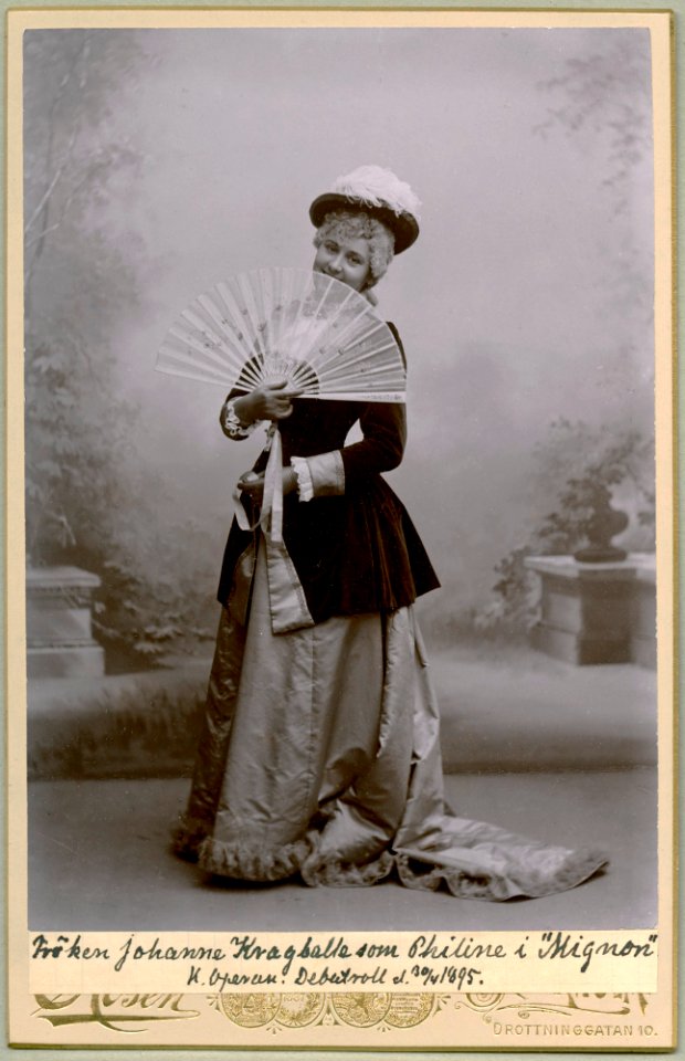 Johanne Kragballe, rollporträtt - SMV - H5 021